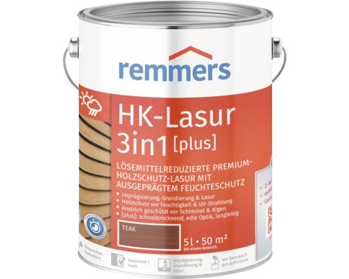 Lasure Remmers HK 3en1 [plus] teck 5 l