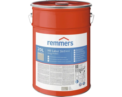 Remmers HK-Lasur 3en1 Lasure de protection du bois, 20 litres