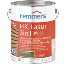 Remmers HK-Lasur 3in1 Tannengrün Holzschutzlasur im Metalleimer mit 5 Liter Inhalt