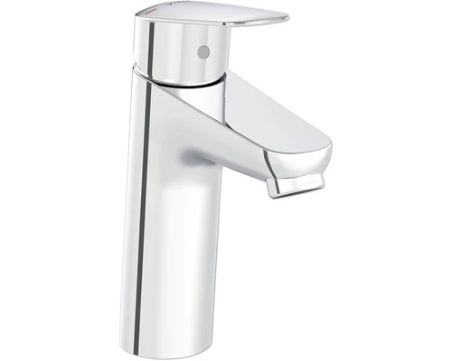 Robinet de lavabo en métal chromé
