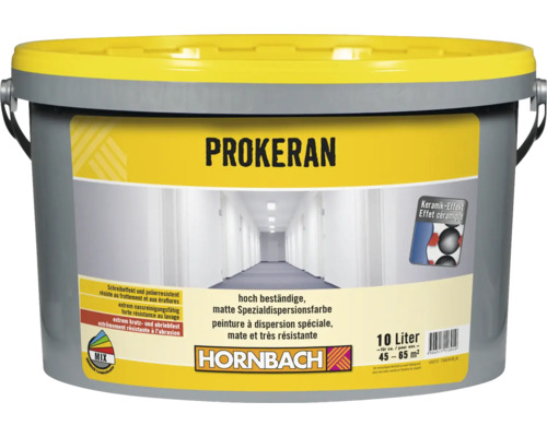 Seau de peinture à dispersion spéciale mate Prokeran de Hornbach, 10 litres