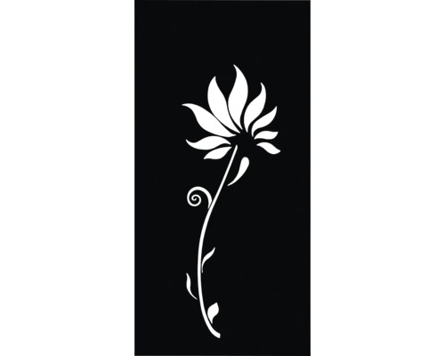 Dekoratives Paneel mit Blumendesign