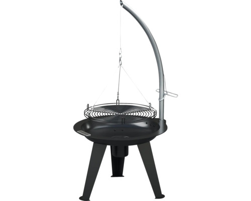 Barbecue à trépied Tenneker® TC Swing II Ø 50 cm avec bac à cendres noir