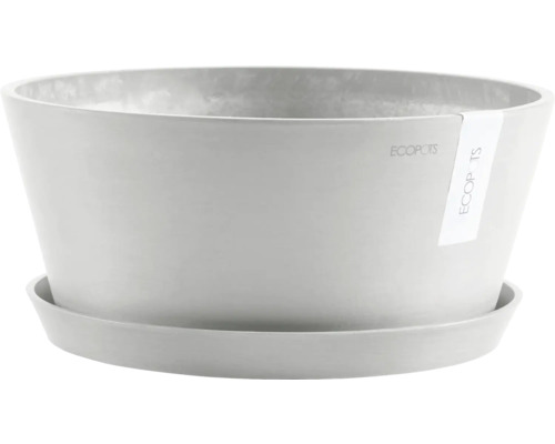 Ecopots Blumentopf mit Untersetzer