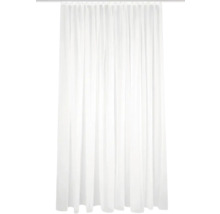 Panneau de rideau blanc en tissu