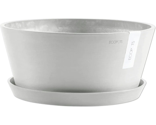 Ecopots Topf mit Untersetzer