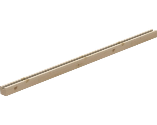 Poteau d'angle ReduSound 9 x 9 x 240 cm traité en autoclave par imprégnation Planche en bois à rainure et languette