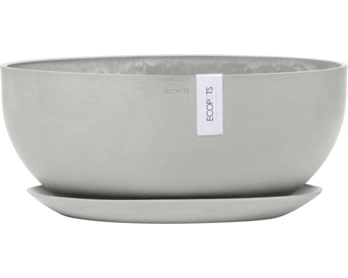 Ecopots Blumentopf mit Untersetzer