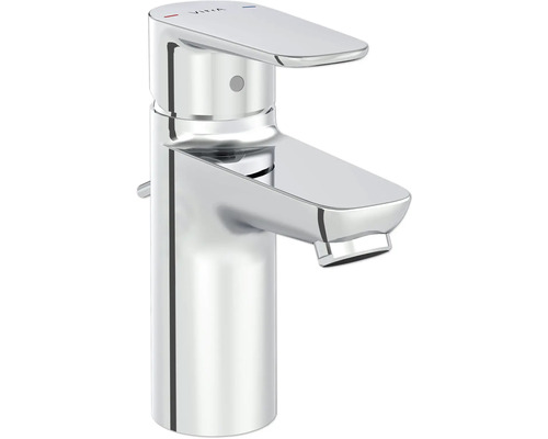 Mitigeur de lavabo chromé pour la salle de bains