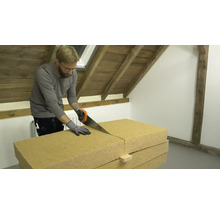 STEICOflex Holzfaser-Dämmmatte WLS 036 1220 mm x 575 mm x 80 mm (Abnahme nur palettenweise möglich)