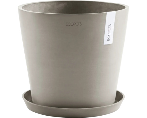 Pot de fleurs Ecopots avec soucoupe