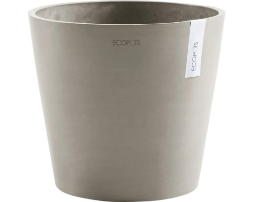 Blumentopf Ecopots Amsterdam Kunststoff Ø 37,3 cm 40 x 40 x 34,8 cm braun