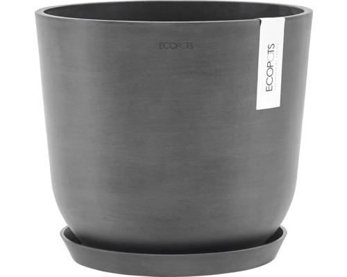 Ecopots Topf mit Untersetzer