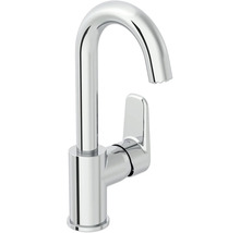 Robinet de lavabo en métal, mitigeur monocommande