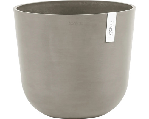 Blumentopf Ecopots Oslo Kunststoff Ø 32,9 cm 35 x 35 x 30,5 cm braun