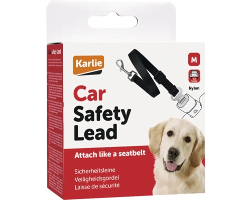 Karlie Autosicherheitsleine Größe M, Nylongurt für Hunde