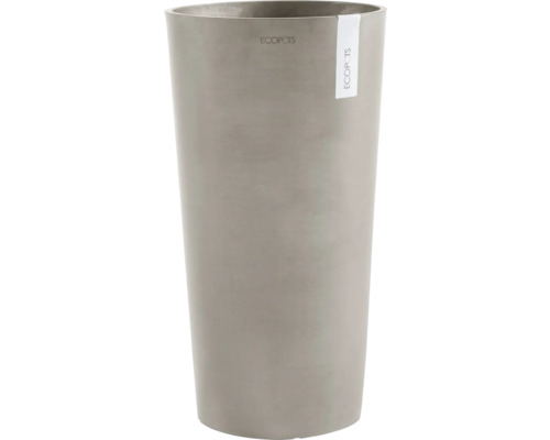 Pot de fleurs Ecopots Amsterdam plastique Ø 47 cm 49,8 x 49,8 x 91 cm brun