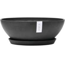 Blumentopf Ecopots Kunststoff Ø 48,2 cm 50,4 x 50,4 x 18,5 cm grau