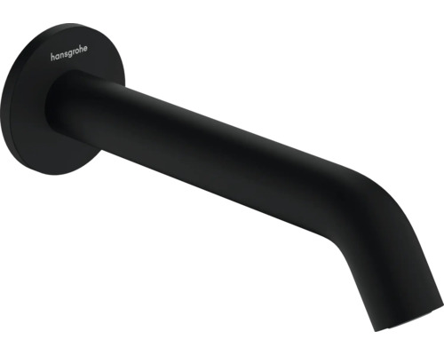 hansgrohe Wanneneinlauf TECTURIS S 1/2" AG 210 mm schwarz matt 73411670