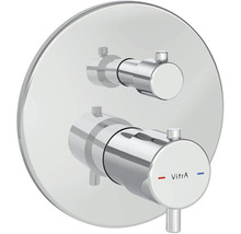 Robinet de lavabo Vitra avec plaque de recouvrement ronde