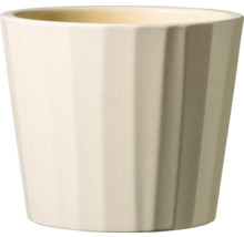 Keramik Blumentopf mit gerippter Textur