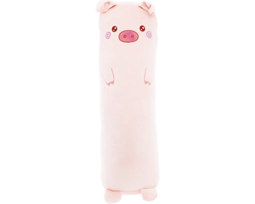 Coussin Animal Pig rose 60 cm