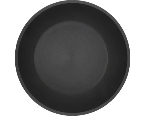 Runde Pflanzschale aus Kunststoff