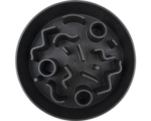 Gamelle pour animaux de compagnie avec structure de labyrinthe pour ralentir l''alimentation