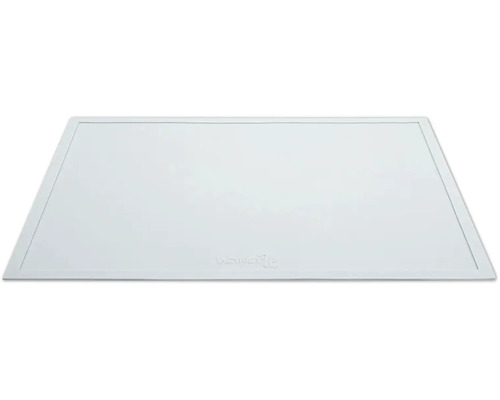 Rechteckige Unterlage aus Kunststoff