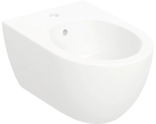 Bidet suspendu GEBERIT Acanto blanc brillant KeraTect® vernis spécial 502825008 Bidet mural en céramique