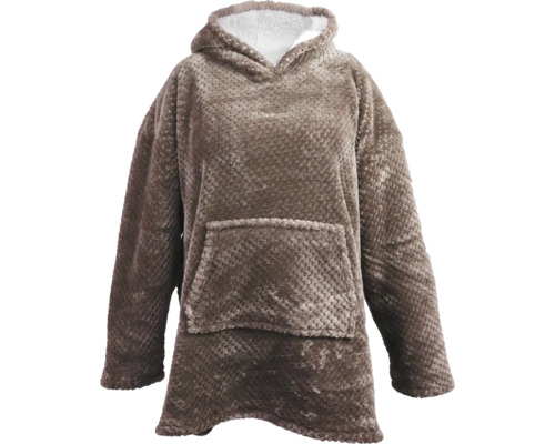 Unique Living Kapuzenpullover Oversized Hoody Mies taupe 70x50x87 cm