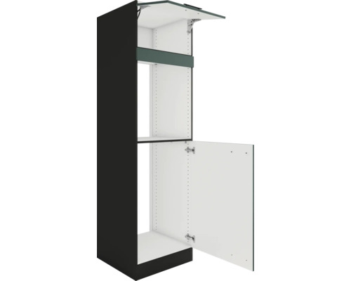 Küchenschrank mit geöffneter Tür