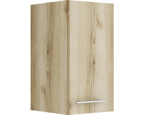 Armoire suspendue Optifit Livorno290 lxpxh 30 x 34,6 x 57,6 cm couleur de façade chêne sauvage mat structuré couleur du corps chêne sauvage tirant réversible (peut être monté à gauche ou à droite)