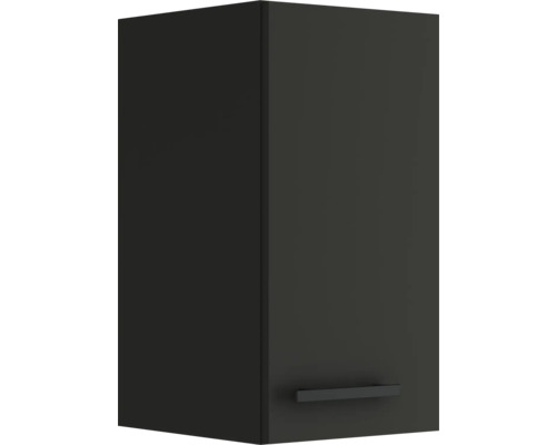 Armoire suspendue Optifit Madrid420 lxpxh 30 x 34,6 x 57,6 cm couleur de façade anthracite mat couleur du corps gris tirant réversible (peut être monté à gauche ou à droite)