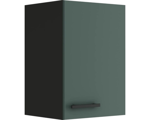 Optifit Hängeschrank Verona405 BxTxH 40 x 34,6 x 57,6 cm grün matt zerlegt Anschlag reversibel KUVE O406-9+