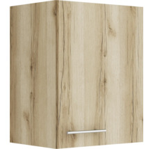 Hängeschrank mit Holzstruktur und Griff