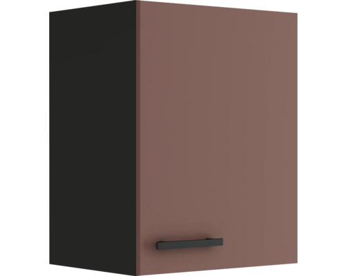 Optifit Hängeschrank Nizza407 BxTxH 45 x 34,6 x 57,6 cm rostrot matt zerlegt Anschlag reversibel KUNI O456-9+ Hängeschrank mit Griff