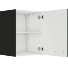 Armoire murale ouverte avec étagère
