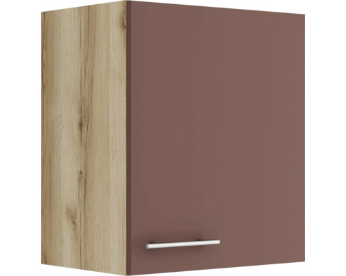 Armoire suspendue Optifit Bari407 lxpxh 50x34,6x57,6 cm rouge rouille mat démontée tirant réversible (montage à gauche ou à droite) Armoire suspendue Optifit Bari407 lxpxh 50x34,6x57,6 cm rouge rouille mat démontée tirant réversible (montage à gauche ou à droite)
