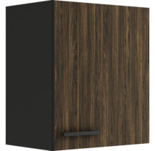 Hängeschrank mit Holzmuster und Griff