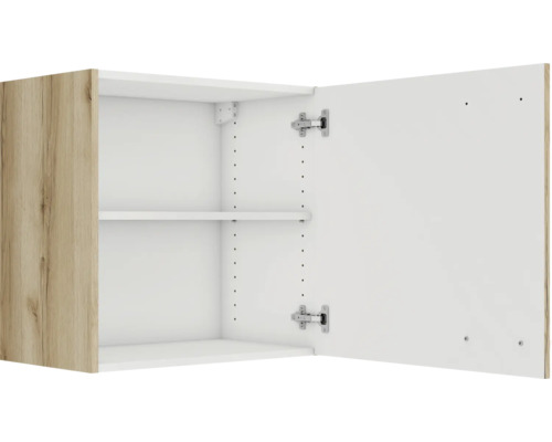 Offener Hängeschrank mit Einlegeböden