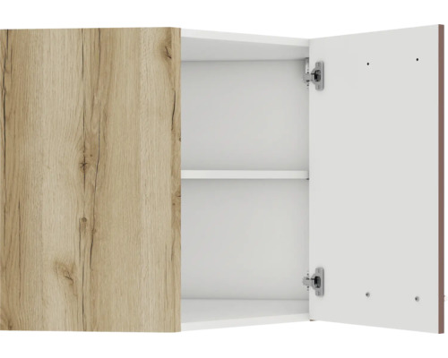 Armoire murale avec porte et étagère