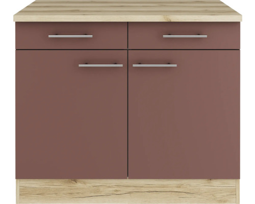 Unterschrank mit zwei Schubladen und zwei Türen
