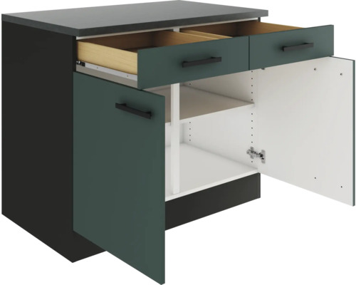 Unterschrank mit Schubladen und Stauraum für die Küche