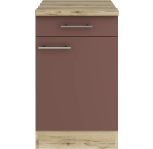 Unterschrank mit Schublade und Tür im schlichten Design