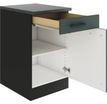 Küchenunterschrank mit Schublade und Regalböden