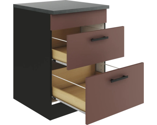 Unterschrank mit zwei Schubladen