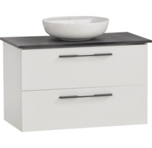 Badmöbel-Set Möbelpartner Maxim 86x65.4x45 cm weiß matt 701859