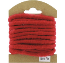 Bobine de fil de feutre rouge pour le bricolage