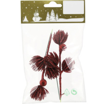 Dekorative Zweige im Paket für saisonale Dekorationen